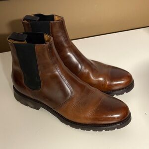 Dacks Chelsea Boots Vibram Sole Size 10E